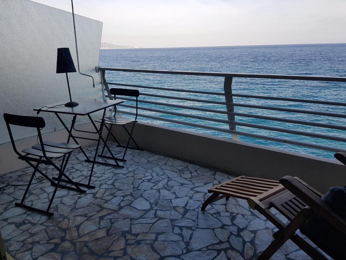 Menton Front Bord De Mer Cote D'Azur Florentina Sea View French Riviera Proche Monaco Montecarlo Superb Studio Exteriör bild