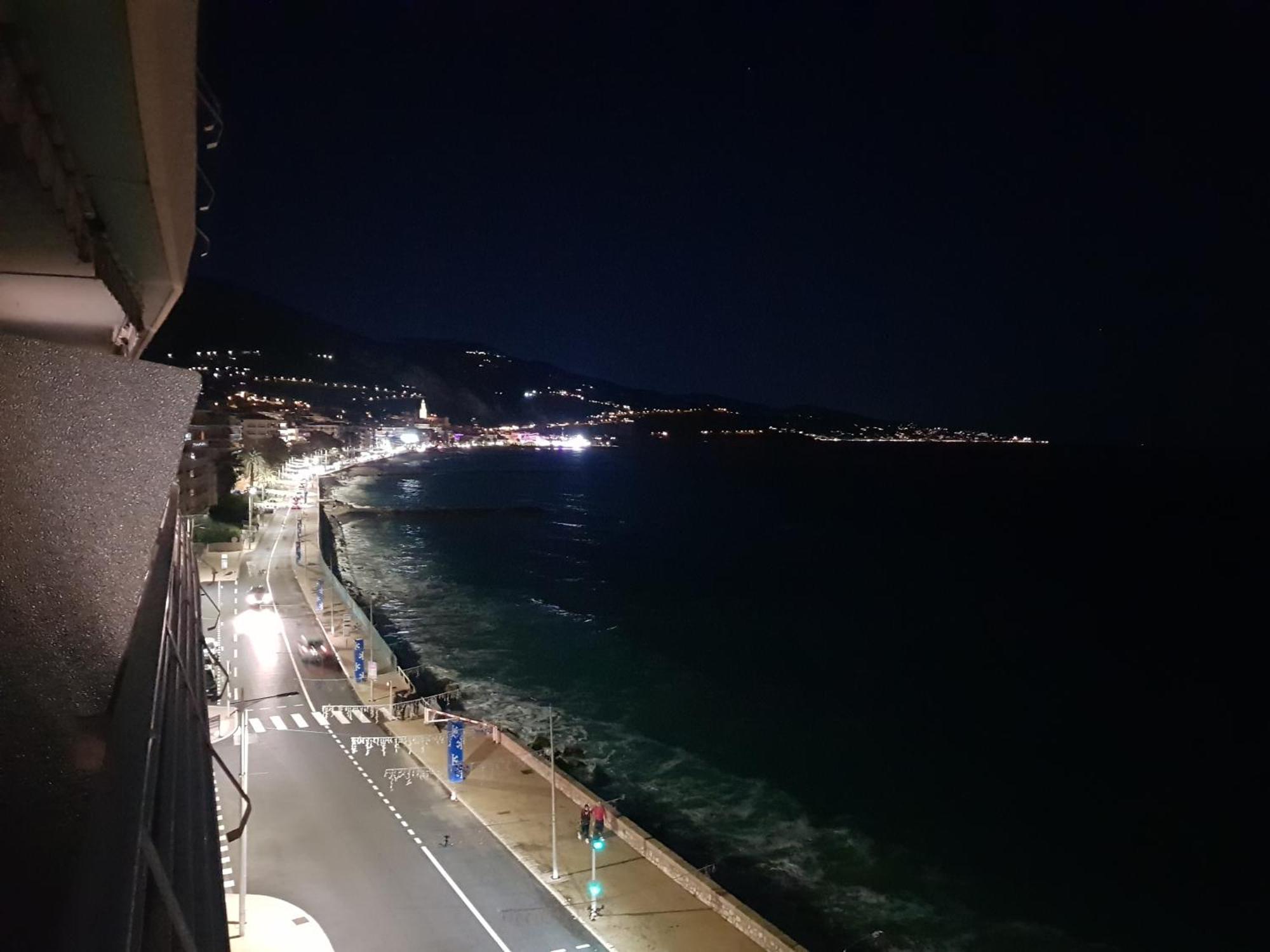Menton Front Bord De Mer Cote D'Azur Florentina Sea View French Riviera Proche Monaco Montecarlo Superb Studio Exteriör bild