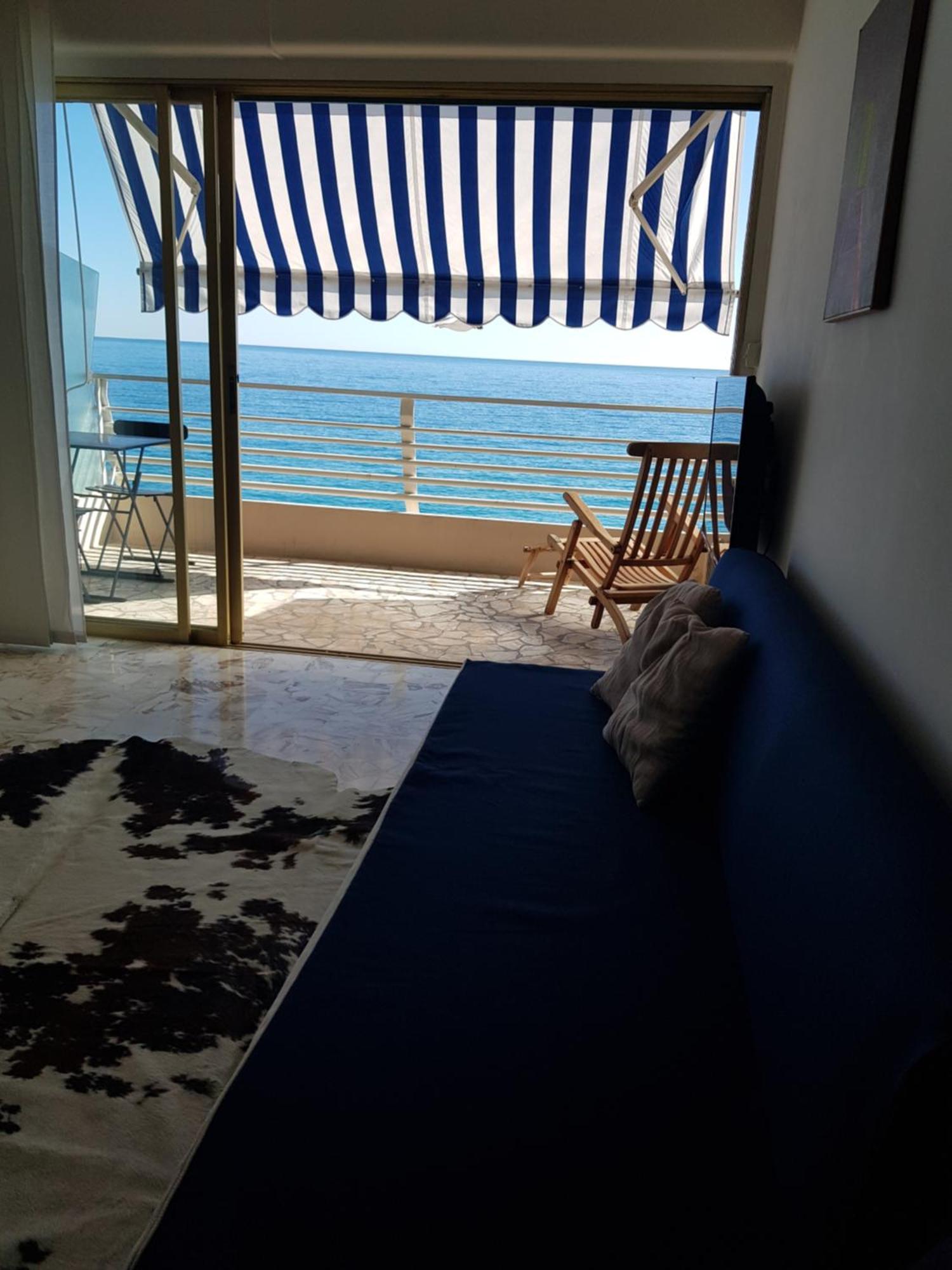 Menton Front Bord De Mer Cote D'Azur Florentina Sea View French Riviera Proche Monaco Montecarlo Superb Studio Exteriör bild